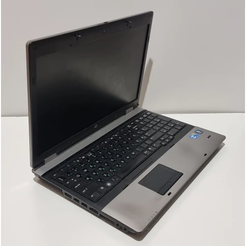 HP ProBook 6550b, 15,6" HD Kijelző,  Intel® Core™  I5-540M processzor, 4GB DDR3 Memória, 320GB Merevlemez, eredeti Microsoft Windows 10