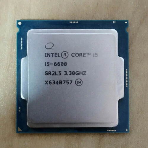 Intel Core i5-6600 4-Core 3.2GHz LGA1151, Processzor, CPU 