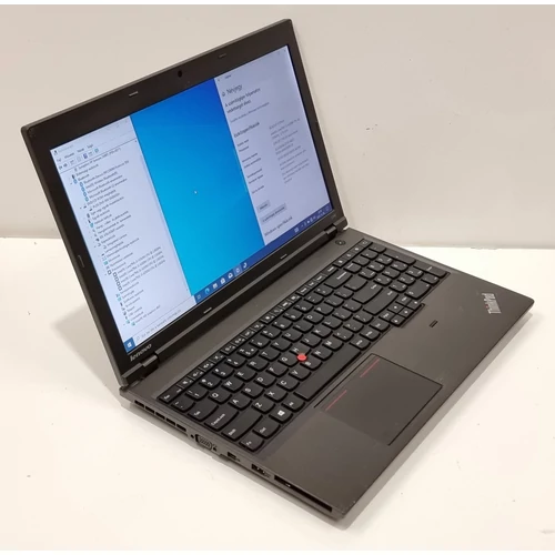 Lenovo Thinkapd L540, Laptop/Notebook, 15,6"  HD Kijelző,  Intel® Core™ I5-4300M, 8GB DDR3 Memória, 128GB SSD, Bővítési lehetőségek, eredeti Microsoft Windows 10