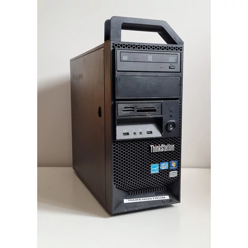 Lenovo ThinkStation E31, Asztali számítógép, PC,  Intel® Core™ i7-3770 Processor, 16GB DDR3 memória, 500GB HDD, 2GB Nvidia vdeokártya, Bővítési lehetőségek,  eredeti Microsoft Windows 10