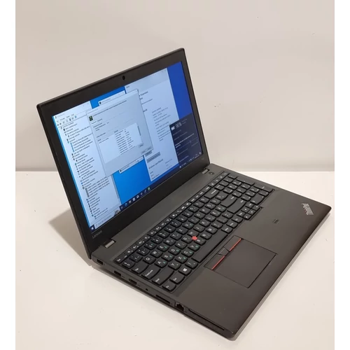 Lenovo Thinkpad T560 Notebook/Laptop, 15.6" FHD Kijelző,  Intel® Core™ I7-6600 processzor, 16GB DDR3 Memória, 240GB SSD, Nvidia 2GB Videokártya, eredeti Microsoft Windows 10