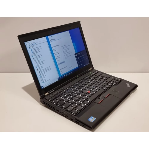 Lenovo Thinkpad X230, Notebook/Laptop, 12,5" HD,  Intel® Core™ I7-3520M processzor, 4GB DDR3 Memória, SSD + Merevlemez, Bővítési lehetőségek, eredeti Microsoft Windows 10