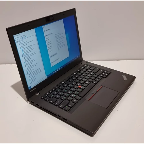 Lenovo Thinkpad T450 14," HD+ Kijelző,  Intel® Core™ I5-4300U processzor, 4GB DDR3 Memória, 256GB SSD, eredeti Microsoft Windows 10