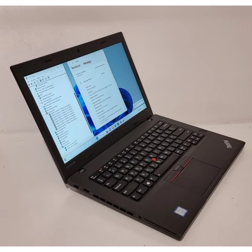 Lenovo Thinkpad T470p Notebook/Laptop, 14" WQHD,  Intel® Core™ I7-7700HQ processzor, 8GB DDR4 Memória, 256GB SSD, Nvidia 2GB videokártya, eredeti Microsoft Windows 11