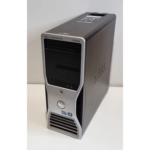 Dell Precision T5500, Workstation/Munkaállomás,  Intel® Xeon™E5630 Processor, 48GB DDR3 memória, 500GB HDD, 2GB Nvidia vdeokártya, eredeti Microsoft Windows 10