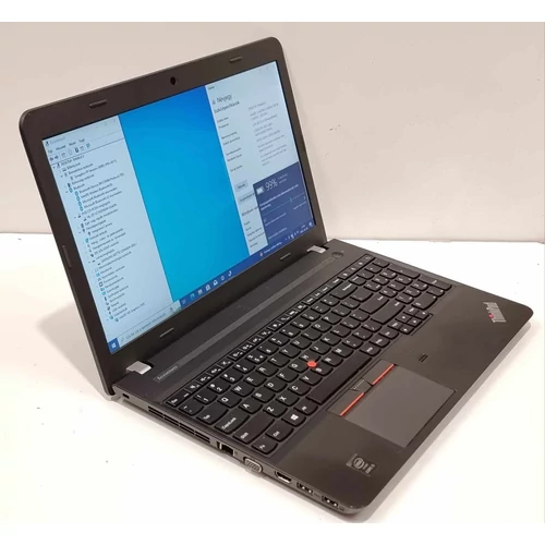 Lenovo Thinkpad E550,  Notebook/Laptop, 15,6"  HD  Kijelző,  Intel® Core™ I3-5005U processzor, 4GB DDR3 Memória, 128GB SSD, Bővítési lehetőségek, eredeti Microsoft Windows 10
