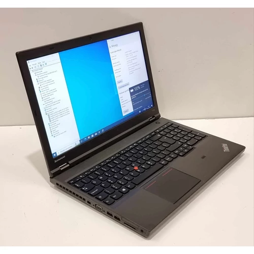 Lenovo Thinkpad T540P,  Notebook/Laptop, 15,6"  FHD  Kijelző,  Intel® Core™ I5-4200M processzor, 8GB DDR3 Memória, 250GB SSD, Bővítési lehetőségek, eredeti Microsoft Windows 10