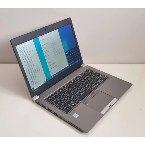 Toshiba Portege Z30-C, 13,3" HD Kijelző (33,8cm),  Intel® Core™ I5-6200U processzor, 8GB DDR3 Memória, 128GB SSD, eredeti Microsoft Windows 10