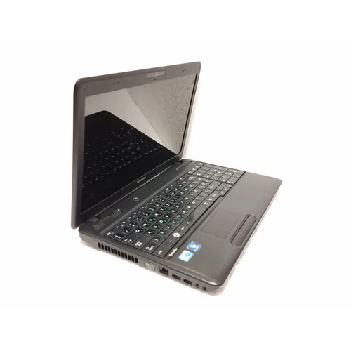 TOSHIBA C660, 15,6" HD+ Kijelző,  Intel® Core™ I3-370M processzor, 4GB DDR3 Memória, 500GB Merevlemez, eredeti Microsoft Windows 10