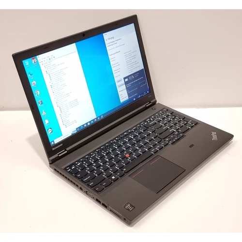 Lenovo Thinkpad T540p, Notebook/Laptop, 15,6" FULL HD Kijelző,  Intel® Core™ I5-4210M processzor, 8GB DDR3 Memória, 256GB SSD,  Nvidia GT730M videokártya, Bővítési lehetőségek, eredeti Microsoft Windows 10